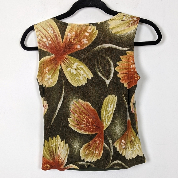 La Kohaki Floral and Shimmer Top - Picture 5 of 5